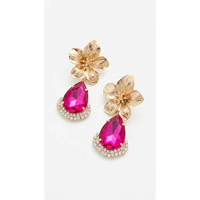 AROS XL FLOR Y CRISTAL CON CIRCONES