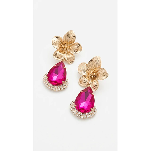 AROS XL FLOR Y CRISTAL CON CIRCONES