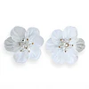 FLOR ACRILICA BLANCO TRANLUCIDO
