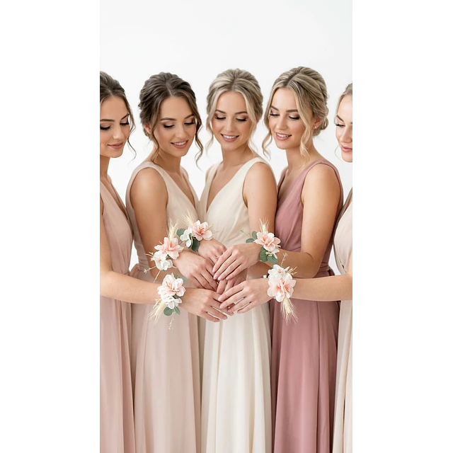 PULSERAS AMIGAS NOVIA A PEDIDO