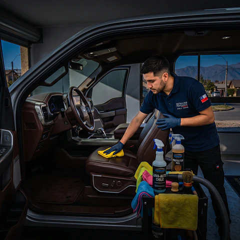 DETAILING INTERIOR CAMIONETA XL