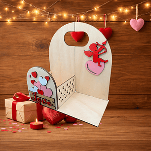 Cesto decorativo para presentes