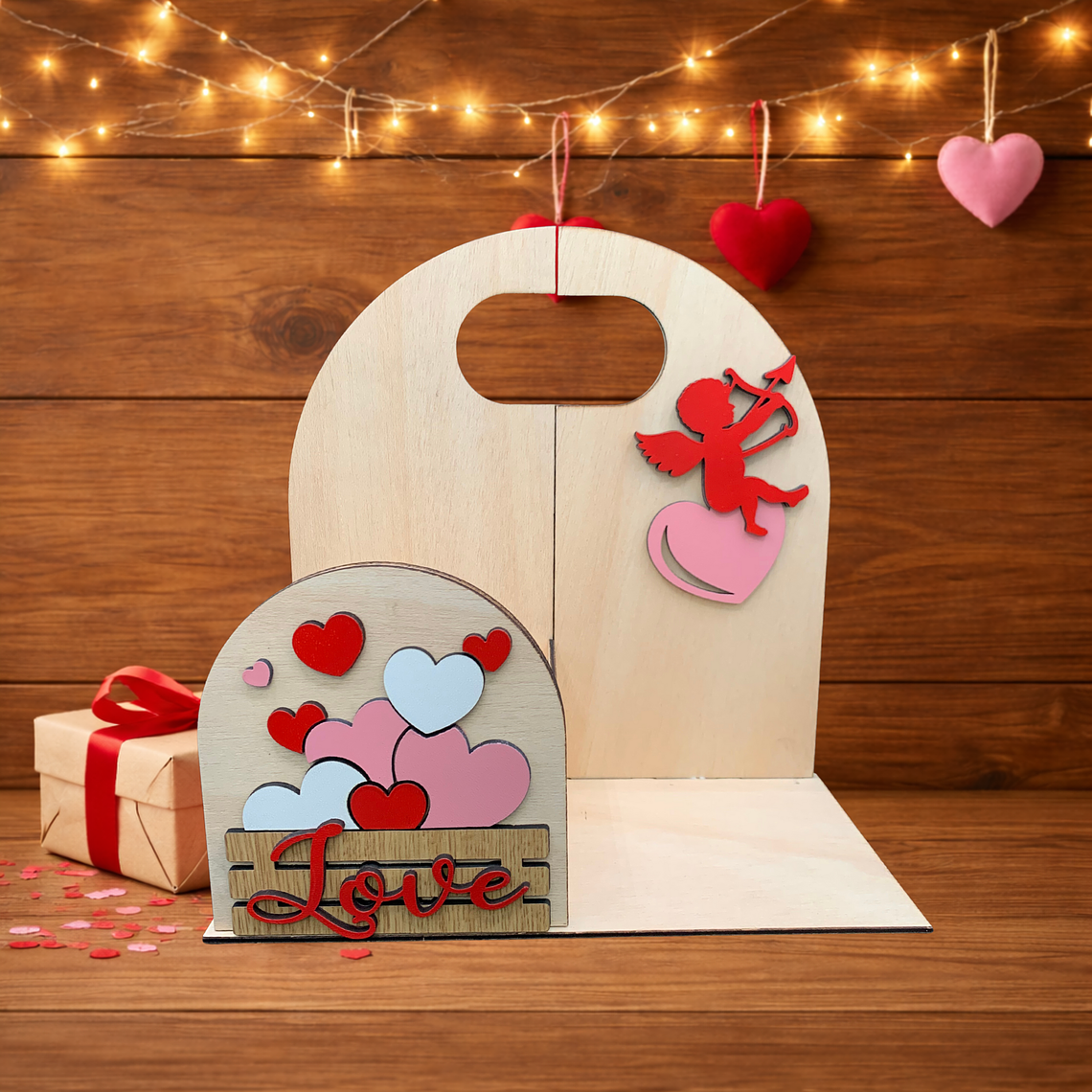 Cesto decorativo para presentes 1