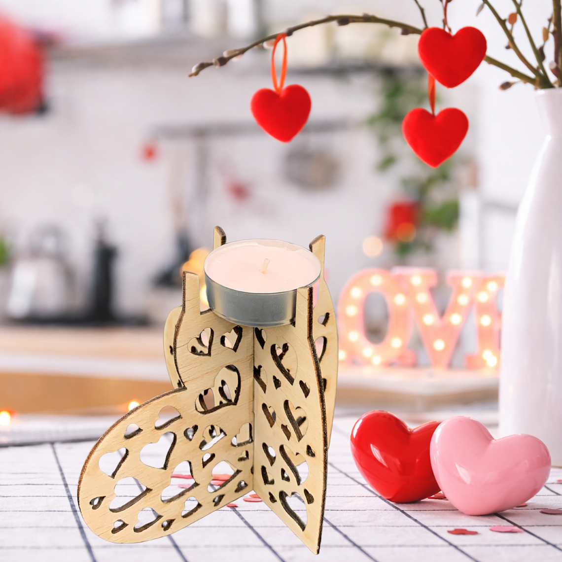 Suporte de vela decorativo 1