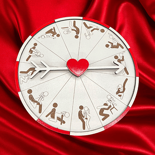 Roleta romântica para casais