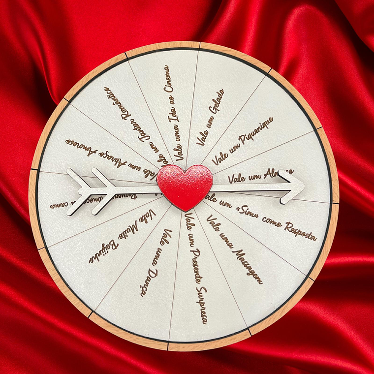 Roleta com vales românticos 1