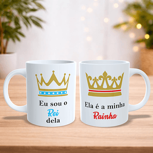 Caneca “Rei & Rainha”