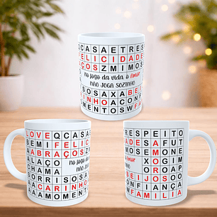 Caneca “Sopa de Letras do Amor”