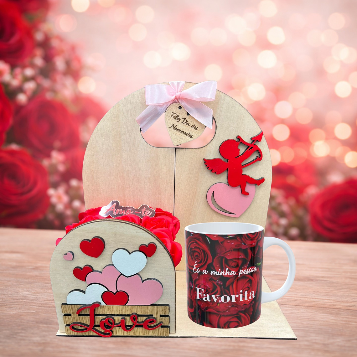 Cesto decorativo para presentes 1