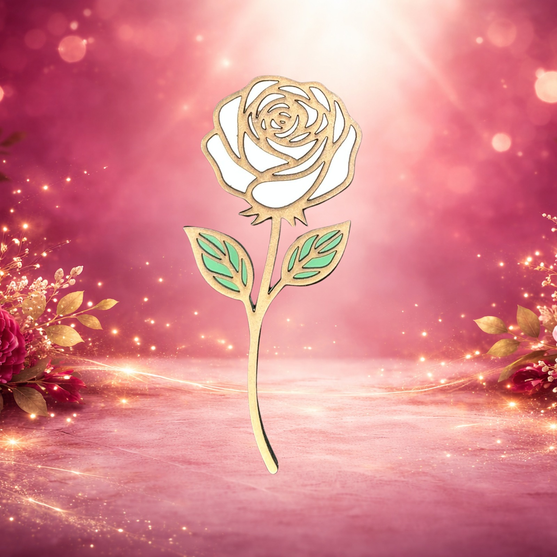 Flor Decorativa (2 faces) 1