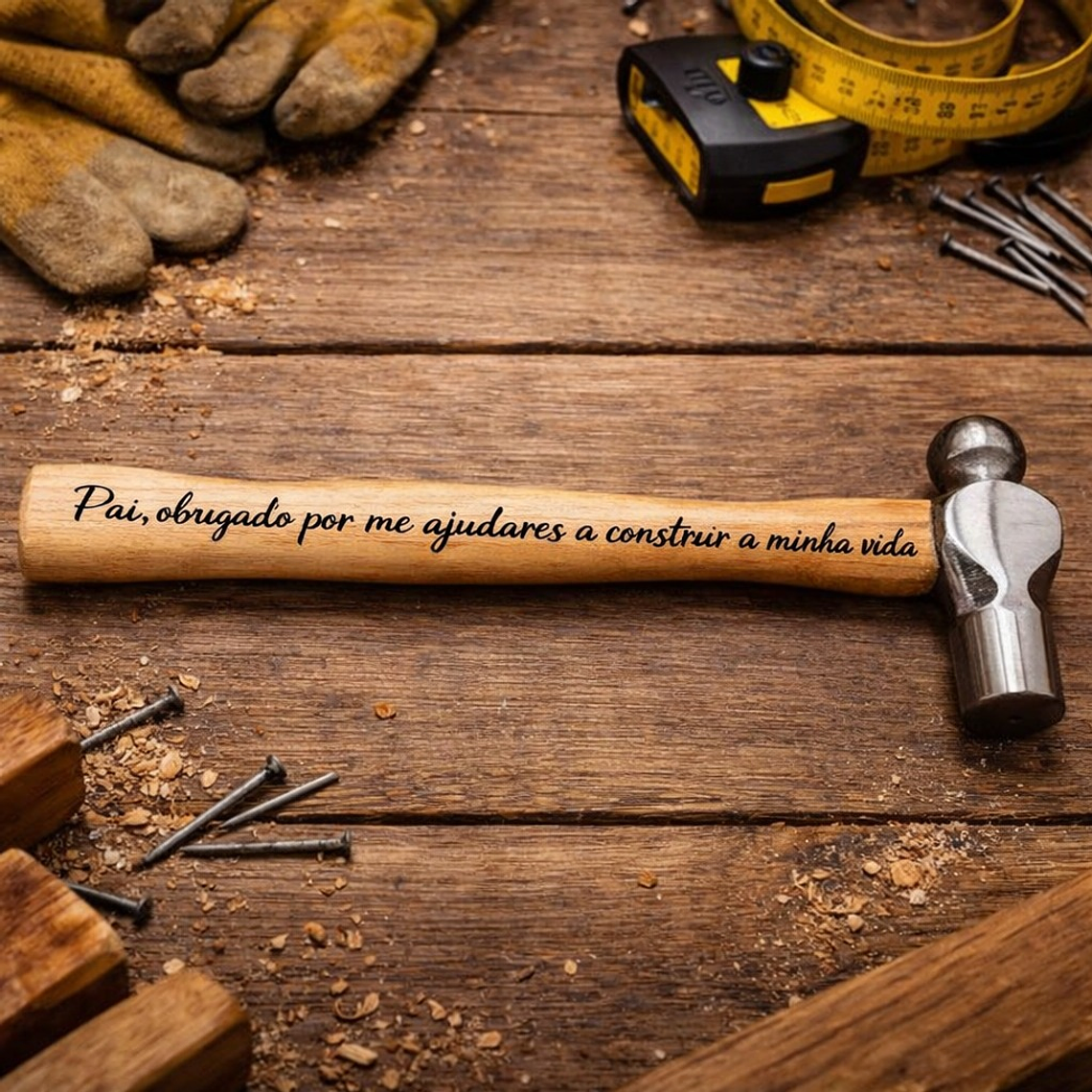 Martelo “Pai, obrigado por me ajudares a construir a minha vida” 1