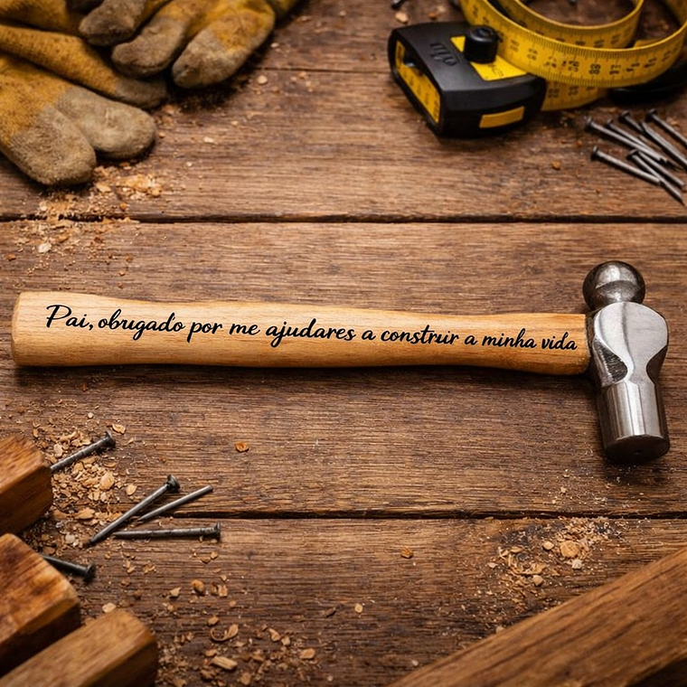 Martelo “Pai, obrigado por me ajudares a construir a minha vida” 1