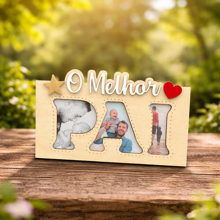 Moldura em Madeira Personalizada 1