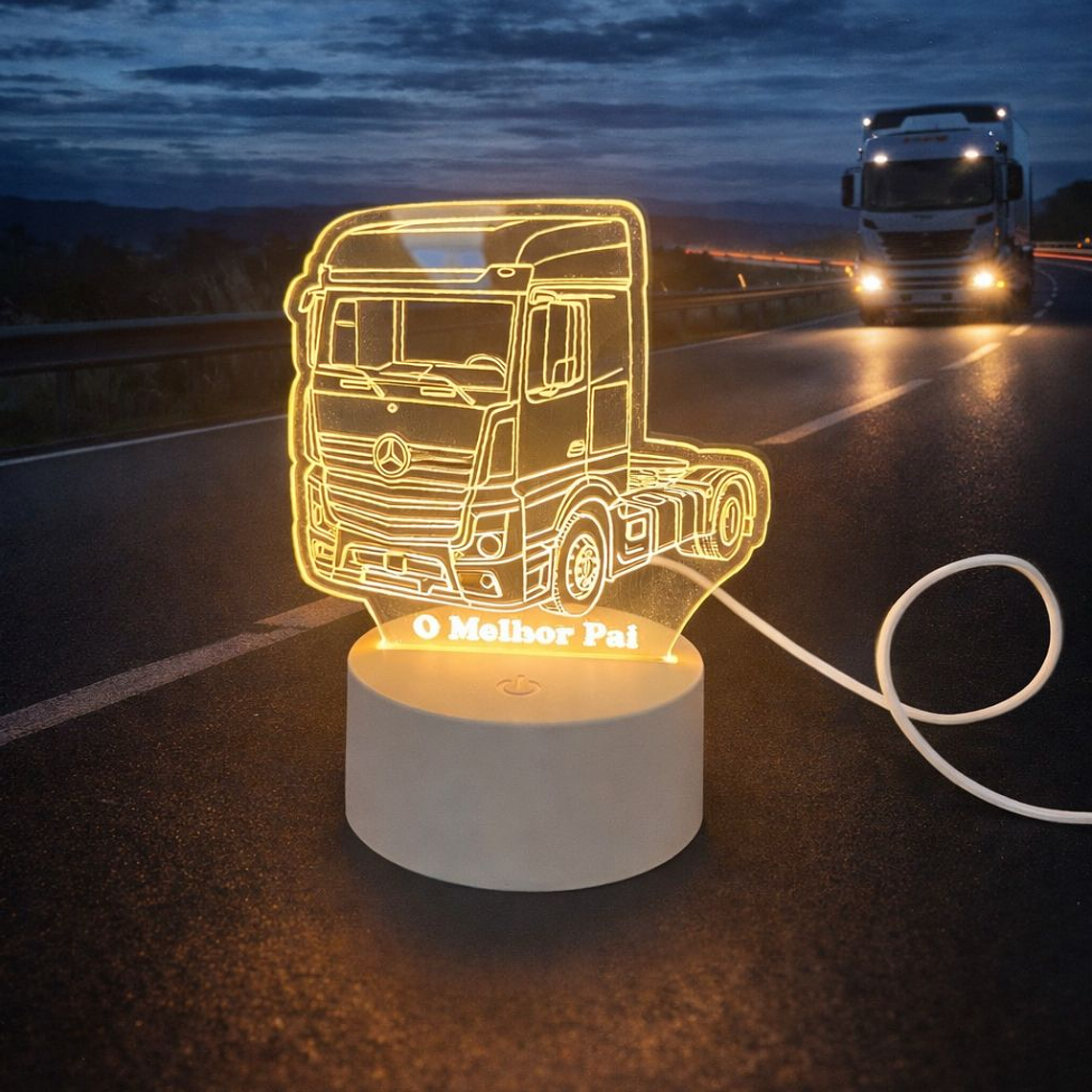 Candeeiro LED Camião – “O Melhor Pai” 1