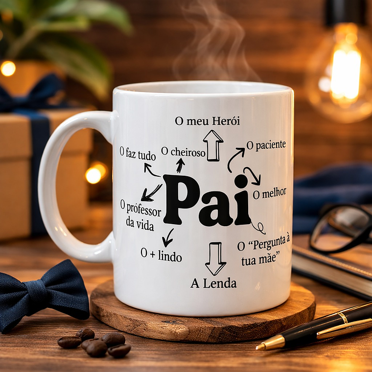 Caneca “Pai - Características