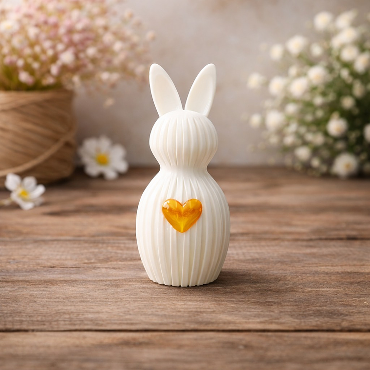 Coelho Decorativo com Coração 1