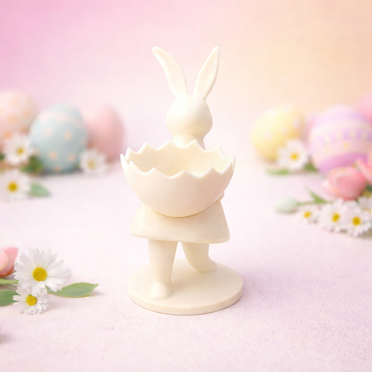 Coelho Decorativo com Cestinho 1