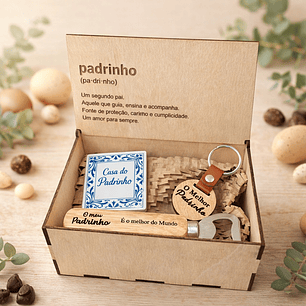 Caixa Presente para Padrinho