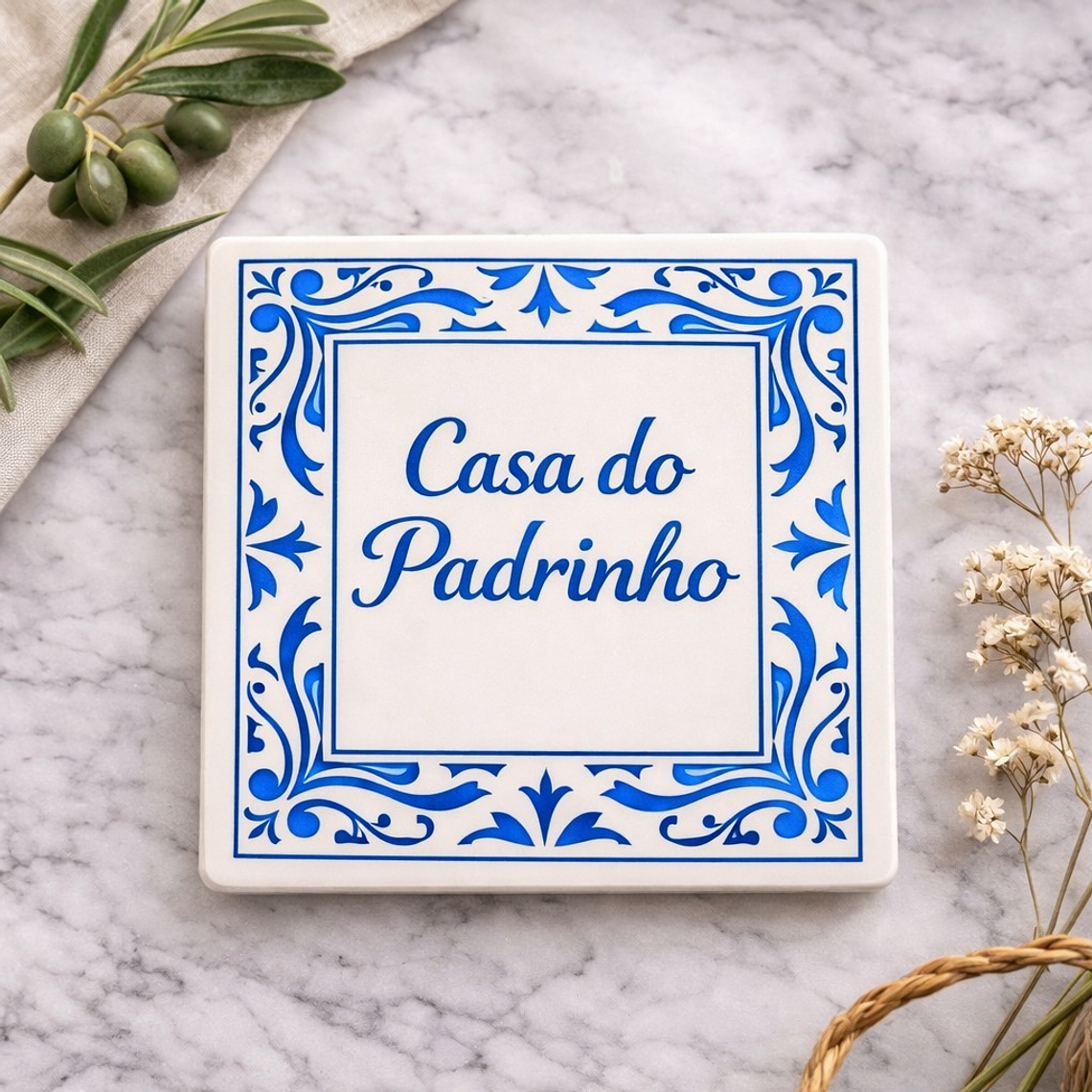 Azulejo Magnético “Casa do Padrinho” 1
