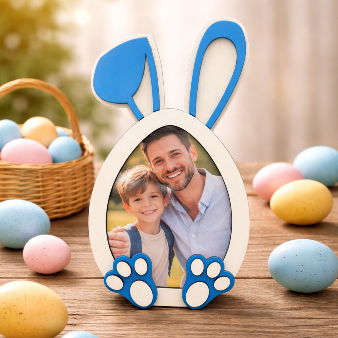 Moldura de Páscoa em Forma de Coelho 1