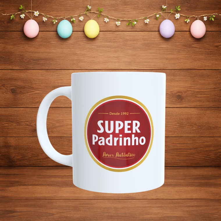 Caneca Personalizada “Super Padrinho” 1