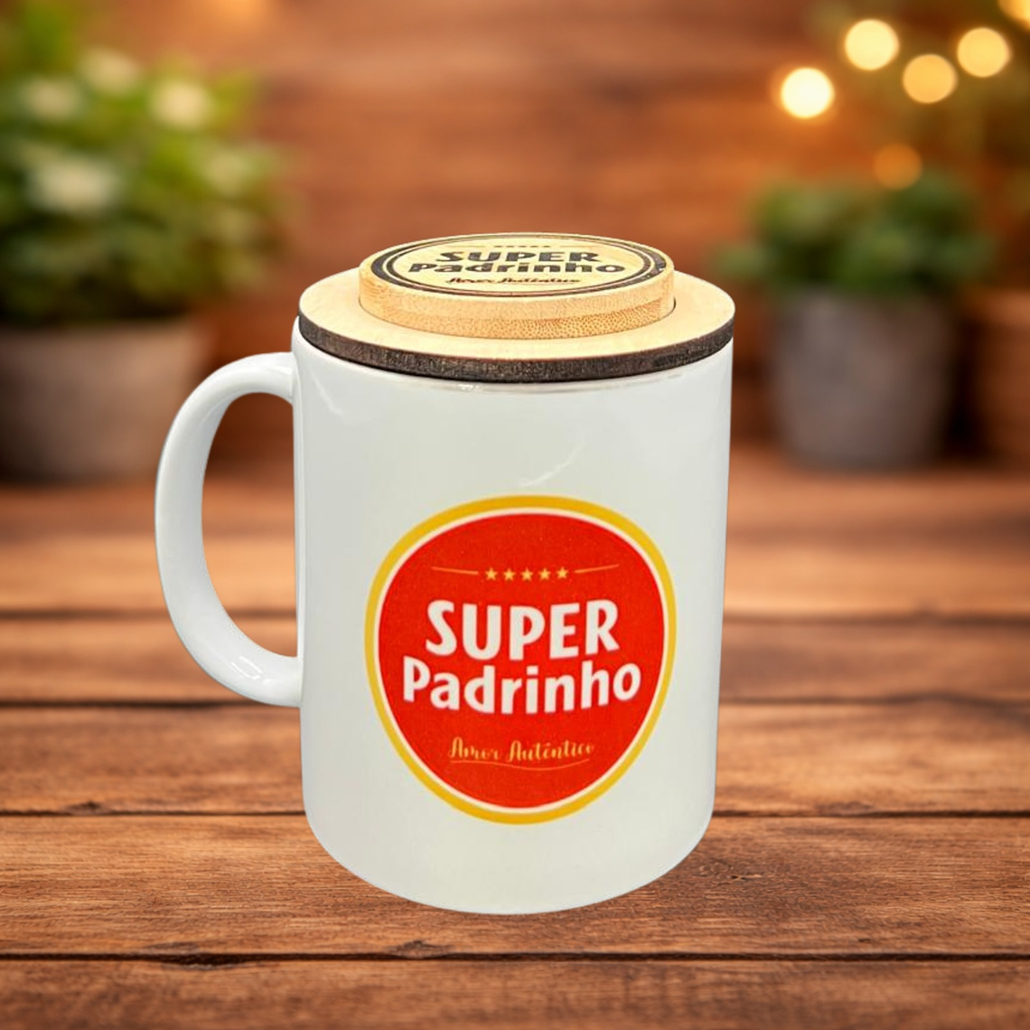 Conjunto Presente para Padrinho – Caneca + Abre Cápsulas 1