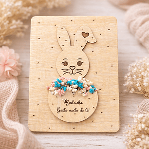 Placa Decorativa em Madeira com Flores – Madrinha