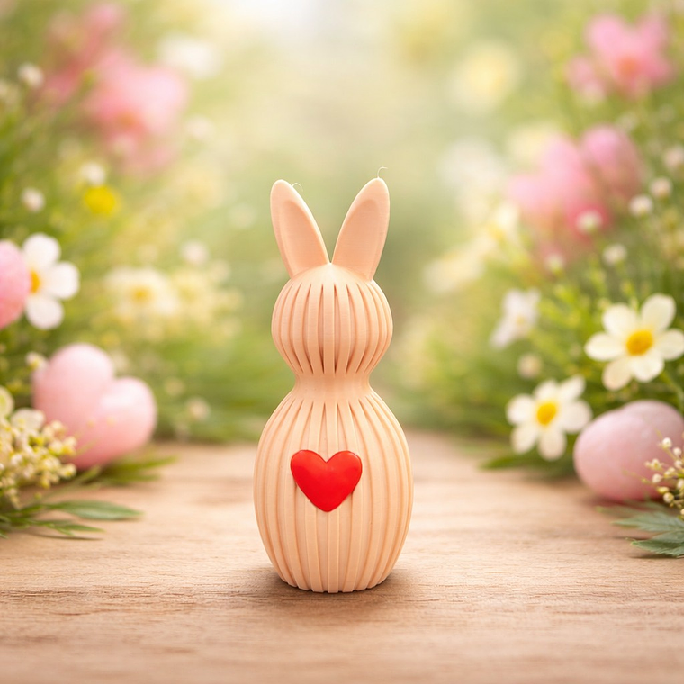 Coelho Decorativo com Coração 2