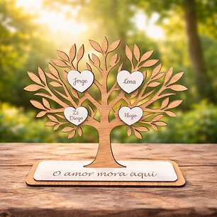 Árvore da Vida Personalizada com Nomes