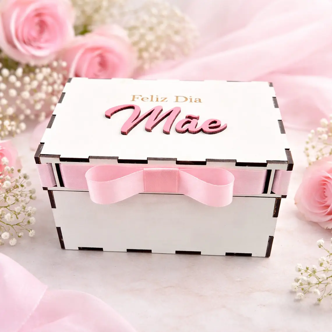 Caixa Decorativa Personalizada “Feliz Dia da Mãe” 4