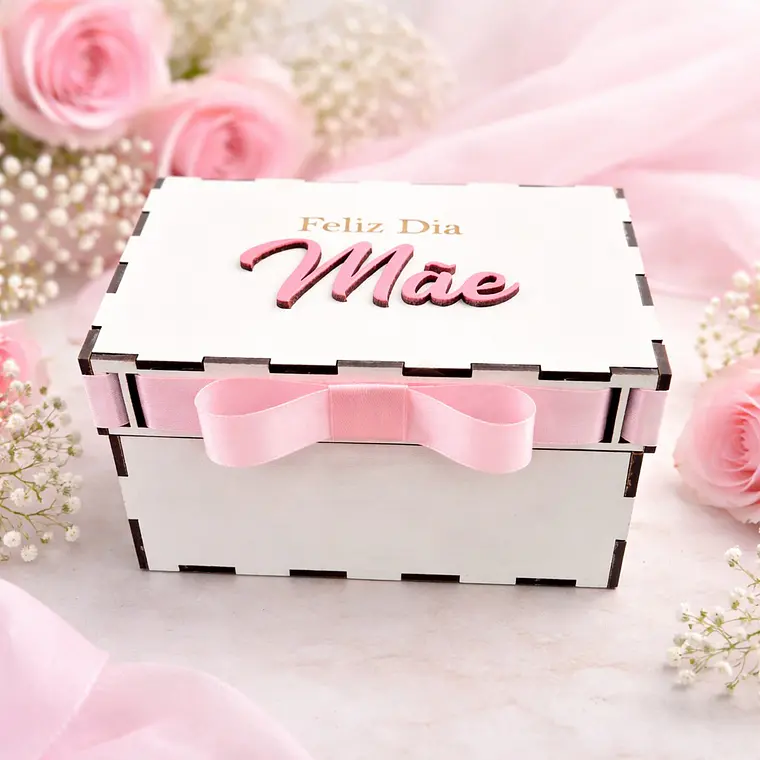 Caixa Decorativa Personalizada “Feliz Dia da Mãe” 4