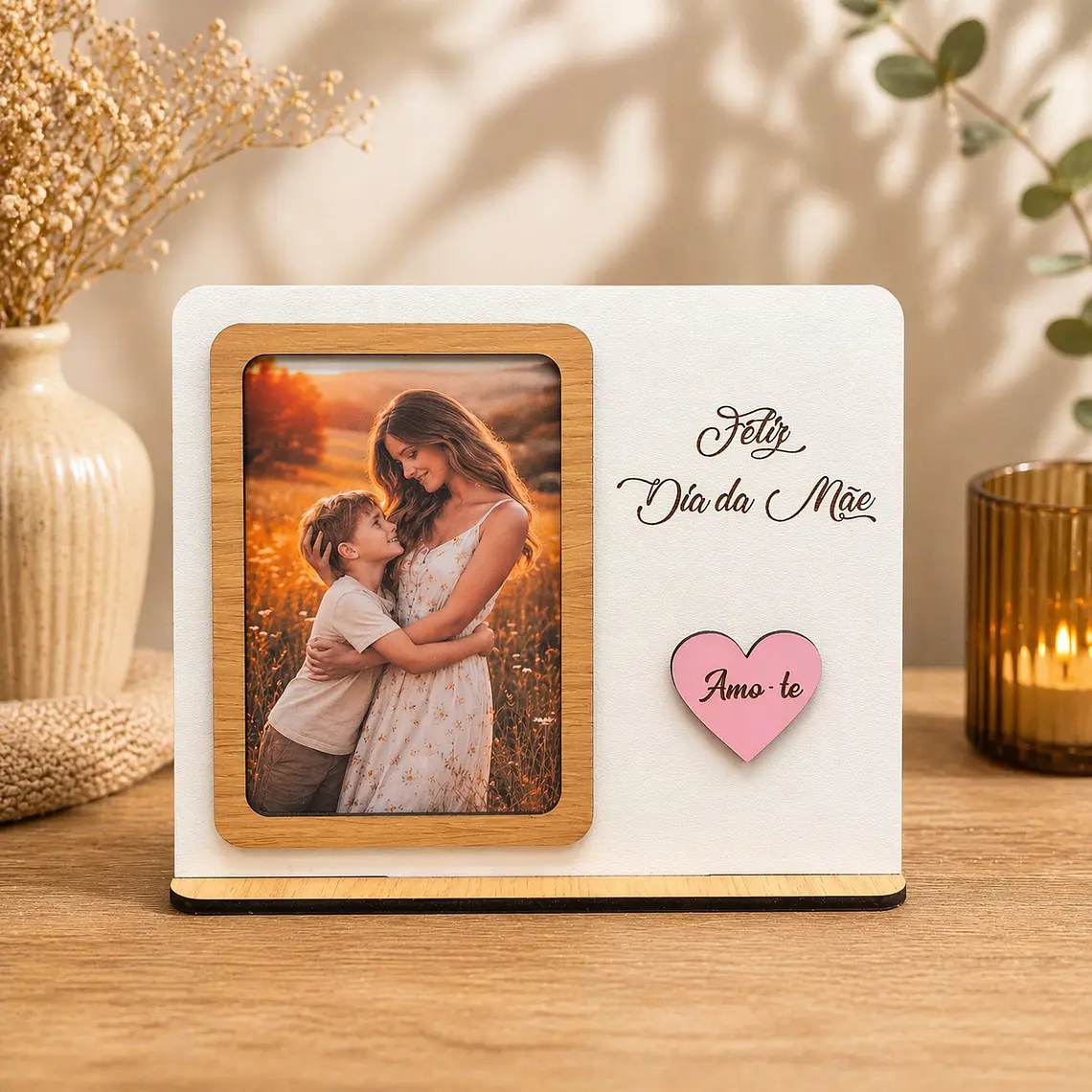 Moldura Personalizada “Feliz Dia da Mãe” 1