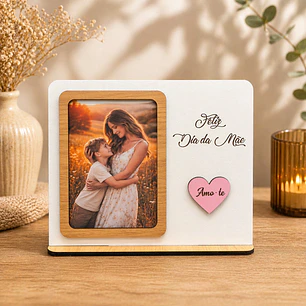 Moldura Personalizada “Feliz Dia da Mãe”
