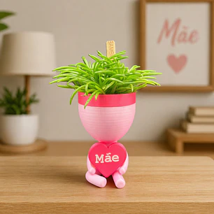 Suporte para Vaso “Mãe” em 3D
