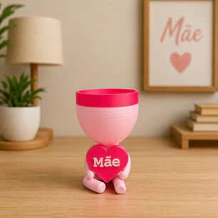 Suporte para Vaso “Mãe” em 3D