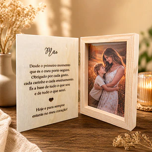 Moldura Livro “Mãe”