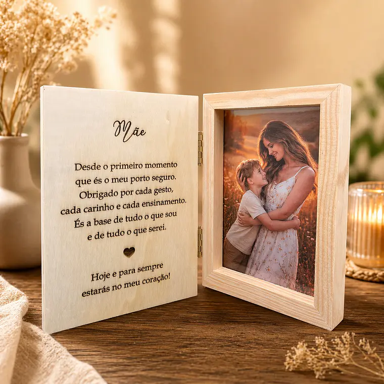 Moldura Livro “Mãe” 1