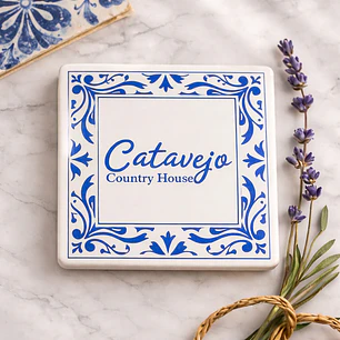 Azulejo magnético Personalizadocom logotipo (1 unidade)