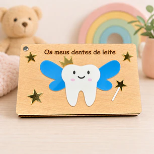Caixa de Recordações para Dentes de Leite