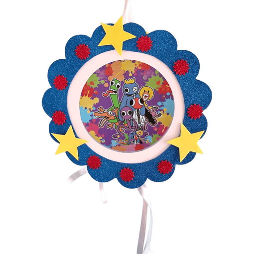 Piñata Circular Rainbow 