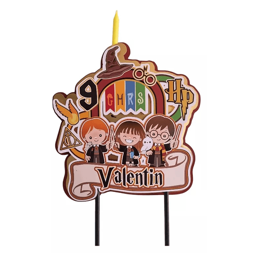 Topper Harry Potter Personalizado