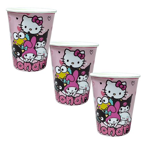 Vaso Sanrio Personalizado 