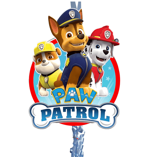 Piñata Paw Patrol 2d Imagen ambos Lados