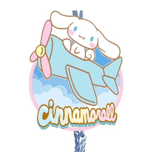 Piñata Cinnamoroll 2d Imagen ambos Lados 