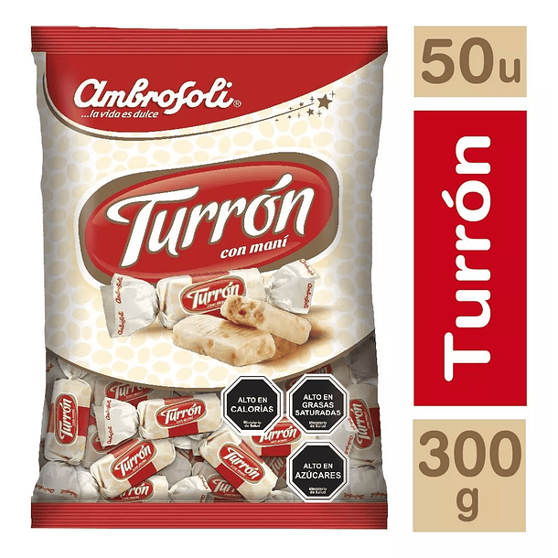 Ambrosoli Caramelo Miniturron 300 Gr