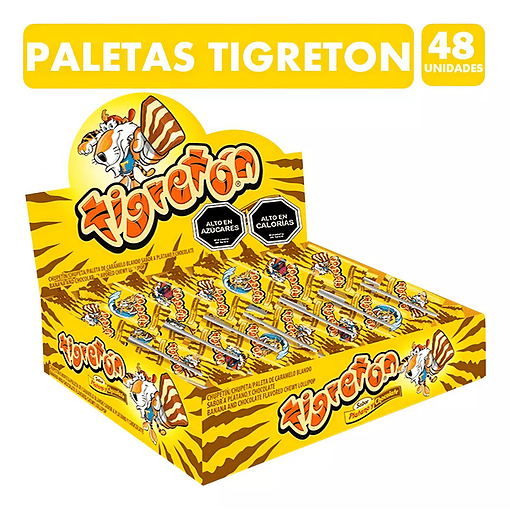 Paleta Tigreton 48 Unidades 528g