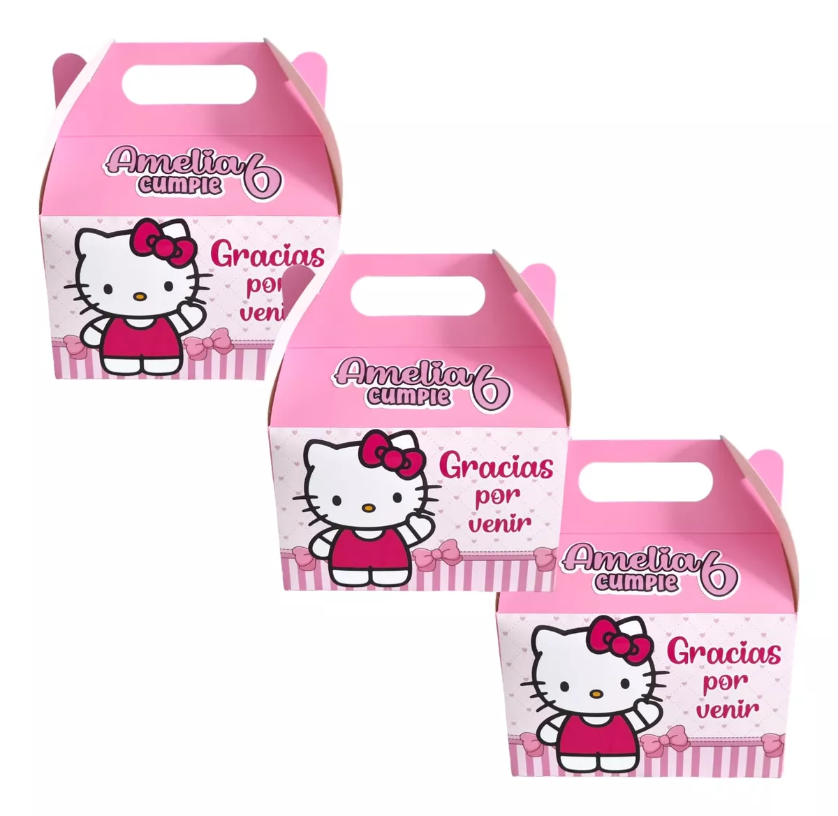 Caja Personalizada Hello Kitty