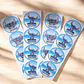 Stickers 5x5 12 unidades stitch - Miniatura 1