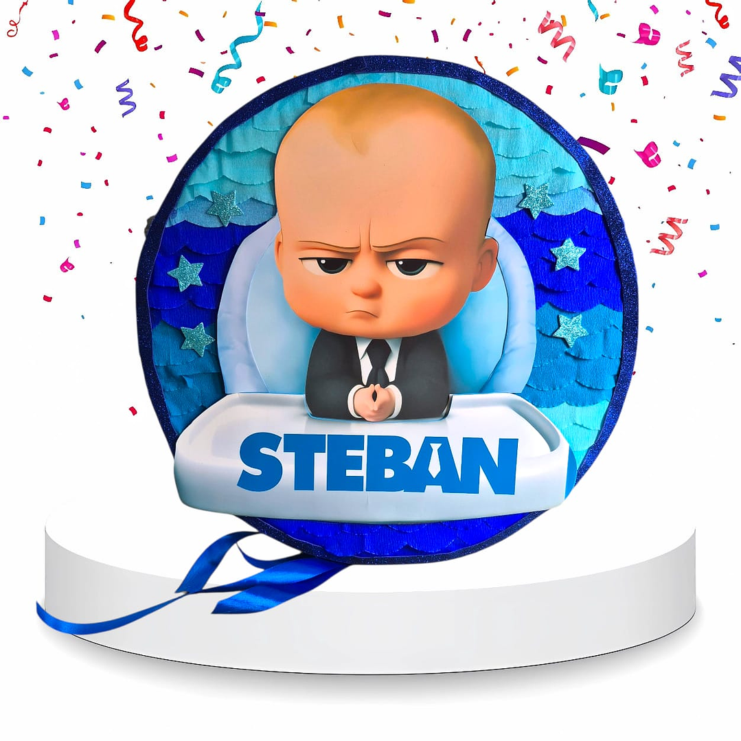 Piñata Jefe en pañales 50cm 1