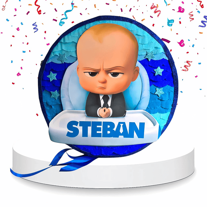 Piñata Jefe en pañales 50cm 1